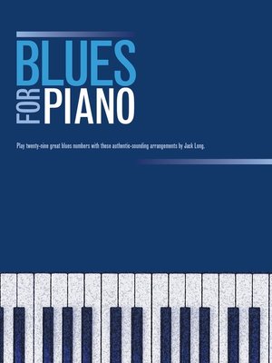 cover image of Blues For Piano